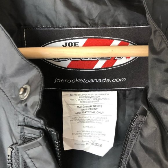 Joe rocket shell black jacket size xxl - Picture 4 of 8